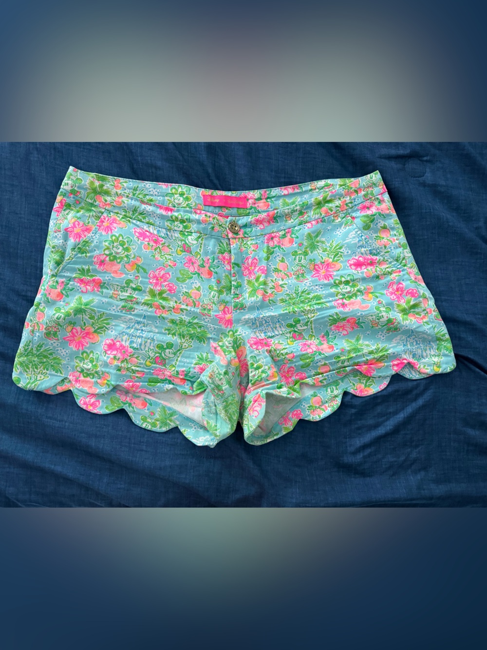 Lilly Pulitzer x Disney Buttercup Shorts